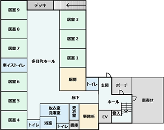 1階フロアマップ